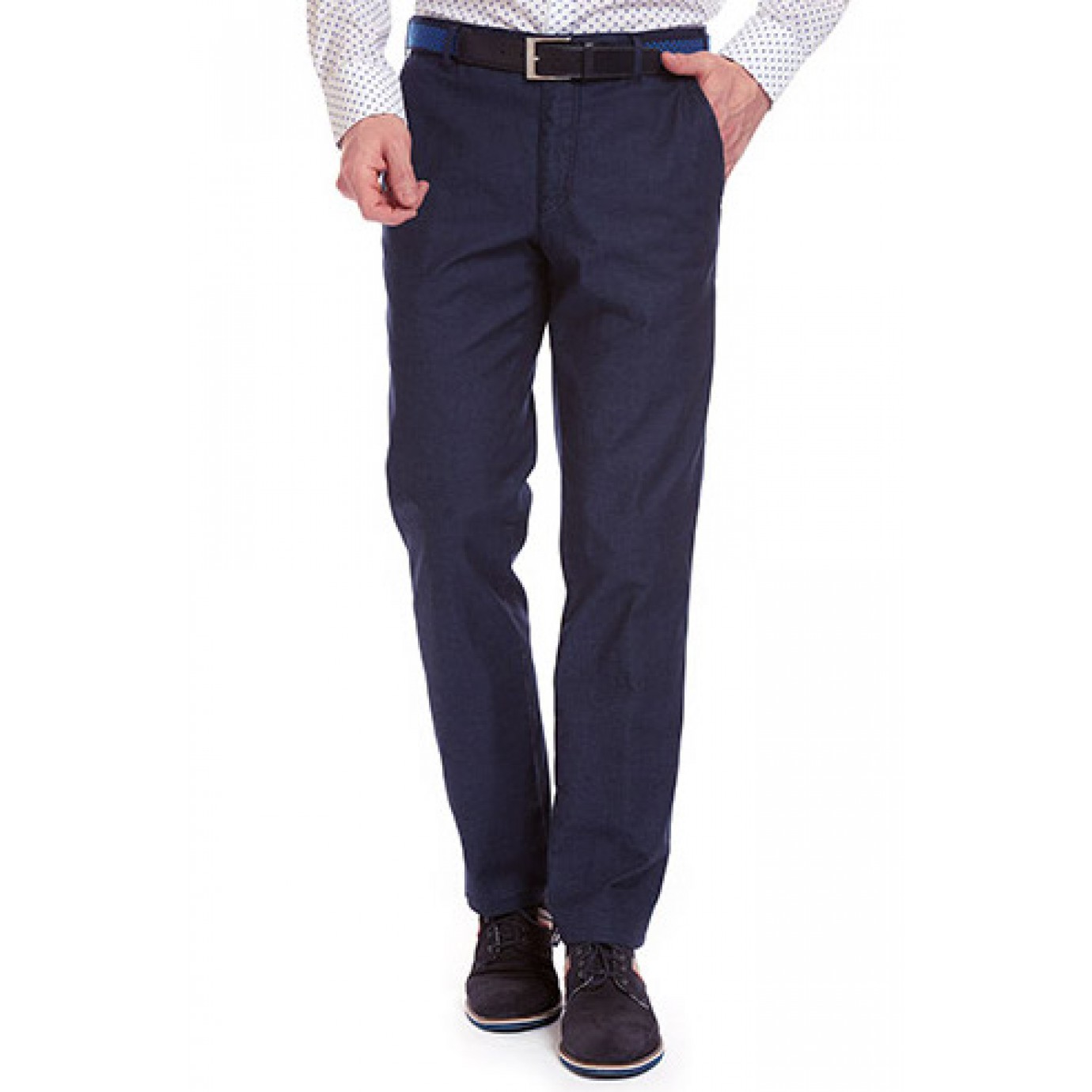 Брюки мужские Meyer Bonn 5-685/20 из легкой летней джинсовой ткани купить вМоскве в интернет-магазине SHOP4BIG - цена, фото, описание