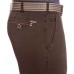 Хлопковые мужские брюки Meyer, модель Bonn 6-451/37 коричневые 