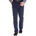 Хлопковые мужские брюки Meyer, модель Monza 6-428/18, цвет синий с принтом в полоску