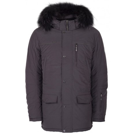 Куртка зимняя мужская с климат контролем AutoJack 0399 серый