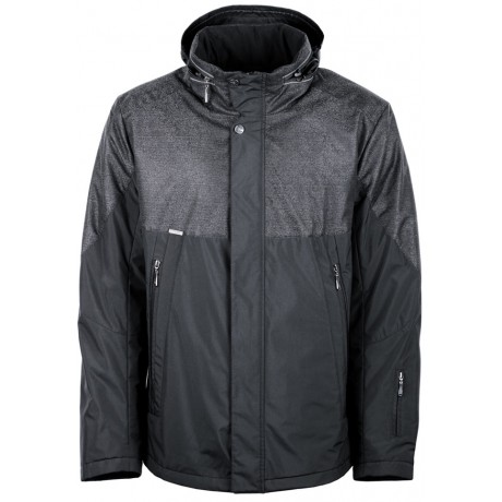 Куртка демисезонная мужская с климат-контролем AutoJack 0538 черная