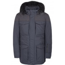 Куртка зимняя мужская с климат-контролем AutoJack 0572 серый
