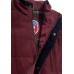 Куртка демисезонная мужская Royal Spirit, модель Бордо стеганная бордовая