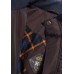 Куртка демисезонная мужская Royal Spirit, модель Тиволи стеганная коричневая
