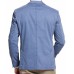 Мужской пиджак немецкой фирмы W.Wegener, модель Jack, артикул 5-874/17 в голубом цвете