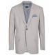 Пиджак Calamar 142400/7115/06 хлопковый, комфортный, светло-серый