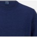 Пуловер мужской Olymp 01501115, синий шерстяной с круглым воротом