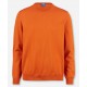 Пуловер мужской Olymp 01501191, оранжевый шерстяной с круглым воротом