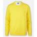 Пуловер мужской Olymp 01601050, желтый хлопковый c V-образным вырезом
