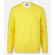 Пуловер мужской Olymp 01601050, желтый хлопковый c V-образным вырезом