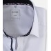 Рубашка мужская Olymp 10085200, Comfort fit с коротким рукавом,белая фактурная