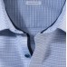 Рубашка мужская Olymp 10255411, Comfort fit, голубая фактурная меланжевая