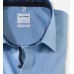 Рубашка мужская Olymp 10426411, Comfort fit, голубая фактурная