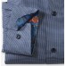 Рубашка мужская Olymp 10426418, Comfort fit, синяя фактурная