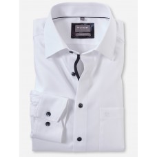 Рубашка мужская Olymp 10602400, Comfort fit, белая фактурная