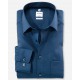 Рубашка мужская Olymp 10688418, Comfort fit, синяя фактурная