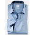 Рубашка мужская Olymp 10746411, Comfort fit, голубая фактурная