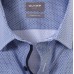 Рубашка мужская Olymp 10802411, Comfort fit, голубая с геометрическим рисунком