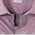Рубашка мужская OLYMP Luxor Comfort fit, артикул 11817235 с коротким рукавом,красная с рисунком
