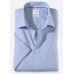 Рубашка мужская OLYMP Luxor Comfort fit, артикул 319012111 с коротким рукавом, голубая в мелкую клетку