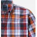Рубашка мужская Olymp Casual 40446439, Modern fit, хлопковая в красно-синюю клетку