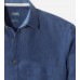 Рубашка мужская Olymp Casual 40765496, Modern fit, льняная синяя