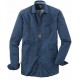 Рубашка мужская Olymp Casual 40808415, Modern fit, фланелевая синяя с принтом