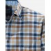 Рубашка мужская Olymp Casual 40888428, Modern fit, фланелевая в голубую клетку