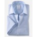 Рубашка мужская Olymp 51311211, Comfort fit с коротким рукавом,голубая гладкая