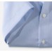 Рубашка мужская Olymp 51311211, Comfort fit с коротким рукавом,голубая гладкая
