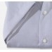 Рубашка мужская OLYMP Luxor Comfort fit, артикул 51311263 с коротким рукавом,серая гладкая