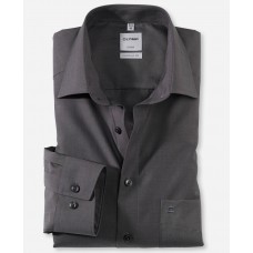 Рубашка мужская Olymp 51316467, Comfort fit, графитовая гладкая