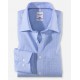 Рубашка мужская Olymp 31906411, Comfort fit, голубая в мелкую клеточку