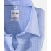 Рубашка мужская Olymp 31906411, Comfort fit, голубая в мелкую клеточку