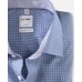 Рубашка мужская Olymp 31906419, Comfort fit, синяя в мелкую клеточку