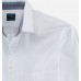 Рубашка мужская Olymp Casual 40761400, Modern fit, хлопковая белая