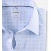 Рубашка мужская OLYMP Luxor Comfort fit, артикул 10641200 с коротким рукавом, белая с рисунком