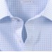 Рубашка мужская OLYMP Luxor Comfort fit, артикул 10641200 с коротким рукавом, белая с рисунком