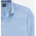Рубашка мужская Olymp Casual 40761211, Modern fit, хлопковая голубая с коротким рукавом