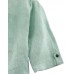 Рубашка мужская Olymp Casual 40941245, Modern fit, льняная светло-зеленая с коротким рукавом